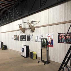 Magnum Sports - View of the indoor archery range.