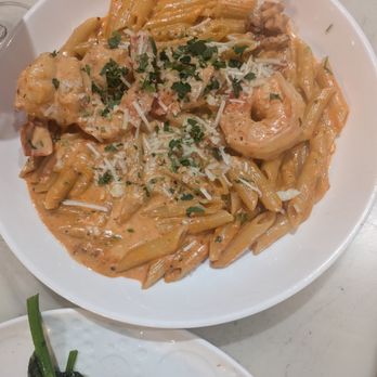 Anila’s Cucina Rustica - Shrimp pasta - Italian Near Me - Pala, California
