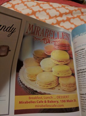 Menu photo 1 Mirabelles Bakery South Burlington, VT Menu photo 1 Mirabelles Bakery South Burlington, VT