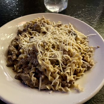 Pickled Perch - Beef stroganoff- literally was hamburger cut up - New American Near Me - Colchester, Vermont Pickled Perch - Beef stroganoff- literally was hamburger cut up - New American Near Me - Colchester, Vermont