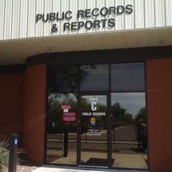 Pima County Sheriff's Department - The outside of Suite C, the place to get public records.