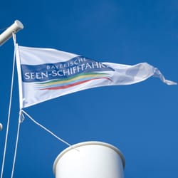 Bayerische Seenschifffahrt - Flagge der Bayerischen Seen-Schifffahrt