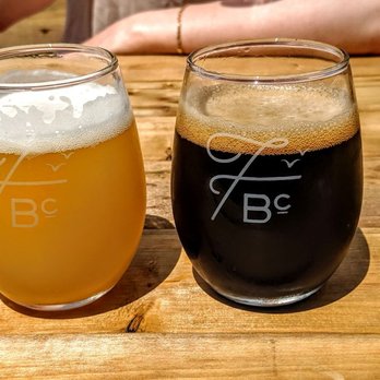 Fairweather Brewing Company - A full sampling, don't do this on that patio when it's hot, they'll get warm quickly - Breweries Near Me - Hamilton, Ontario Fairweather Brewing Company - A full sampling, don't do this on that patio when it's hot, they'll get warm quickly - Breweries Near Me - Hamilton, Ontario