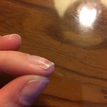 Kenny's Nail Center - Residual no chip and uneven filing - Nail Salons Near Me - Pittsburgh, Pennsylvania