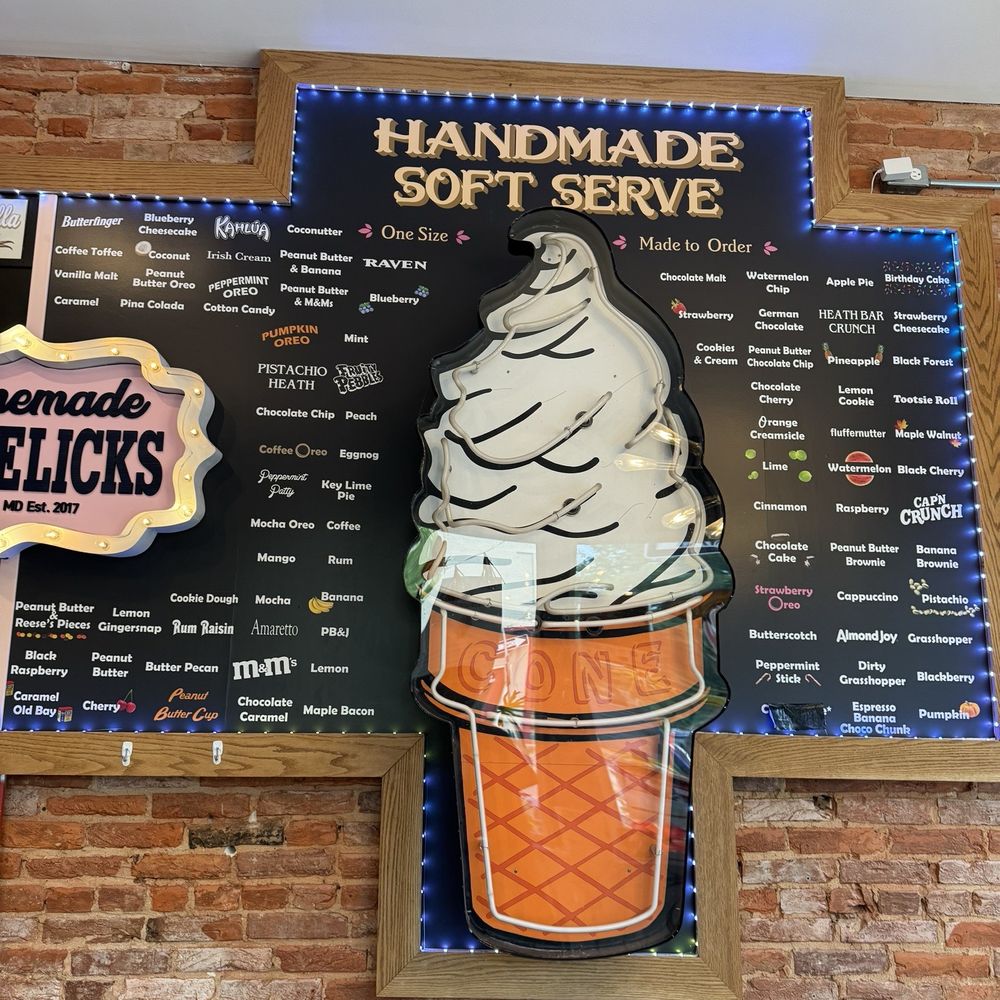 Bmore Licks - Soft serve menu - Ice Cream & Frozen Yogurt Near Me - Baltimore, Maryland Bmore Licks - Soft serve menu - Ice Cream & Frozen Yogurt Near Me - Baltimore, Maryland