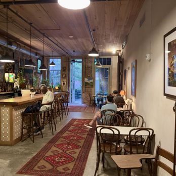 Fourth Wall - Interior with garden oasis at the rear - Coffee & Tea Near Me - New Orleans, Louisiana