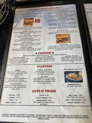 Menu photo 4 Lumpy's Diner Antioch, CA