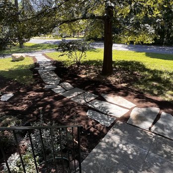 B C Bassford - Full walkway; 9x6 landing pad before steps to house. Contractor had idea of burying a hose underneath landing pad and did not charge extra! - Masonry/Concrete Near Me - Edgewater, Maryland B C Bassford - Full walkway; 9x6 landing pad before steps to house. Contractor had idea of burying a hose underneath landing pad and did not charge extra! - Masonry/Concrete Near Me - Edgewater, Maryland