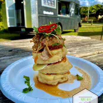 Jealous Fork - Pork Belly Banh Mi pancakes - Pancakes Near Me - Miami, Florida