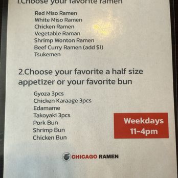 Chicago Ramen - Zee menu 7/6/25 - Ramen Near Me - Des Plaines, Illinois Chicago Ramen - Zee menu 7/6/25 - Ramen Near Me - Des Plaines, Illinois