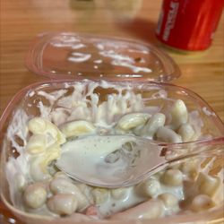 A very good $1.70 macaroni salad. Went on vacation and this was are first stop. Took a bite and I fell in love.
