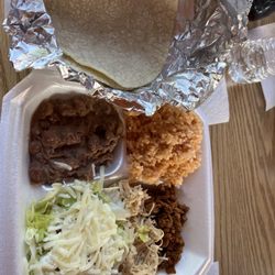 Downeast Mexican Takeout - Meat Plate