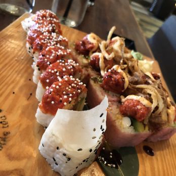 Bubblefish - T G I Fresh Roll and spicy girl roll - Taiwanese Near Me - Philadelphia, Pennsylvania Bubblefish - T G I Fresh Roll and spicy girl roll - Taiwanese Near Me - Philadelphia, Pennsylvania