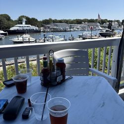 Falmouth Raw Bar - View for lunch.