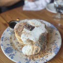 Lincoln Tavern & Restaurant - Special: s'mores pancakes. BOMB!