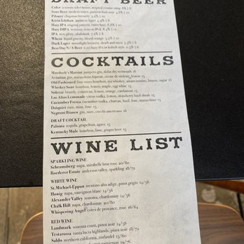 Murdoch's - Drink menu - Whiskey Bars Near Me - Los Altos, California Murdoch's - Drink menu - Whiskey Bars Near Me - Los Altos, California