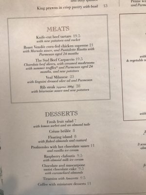 Menu photo 4 Le Sud Paris, 75 Menu photo 4 Le Sud Paris, 75