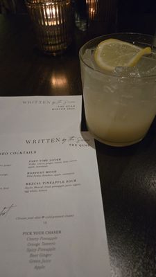 Written by the Seasons, The Quad by null