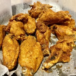 Nicola Pizza - Old Bay Wings, $15/doz. Better than my Nic-O-Boli...do it!