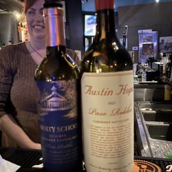 La Scala Mediterranean Bistro - Brandy with wine offerings.