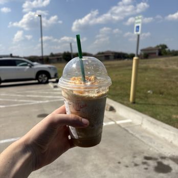 Starbucks - Caramel Ribbon Crunch Frappuccino Blended Beverage - Coffee & Tea Near Me - Jenks, Oklahoma Starbucks - Caramel Ribbon Crunch Frappuccino Blended Beverage - Coffee & Tea Near Me - Jenks, Oklahoma
