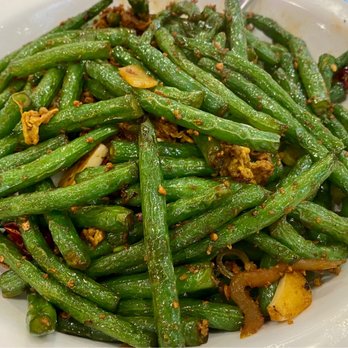 Golden Palace - Dry Sauteed String Beans - Dim Sum Near Me - Brooklyn, New York