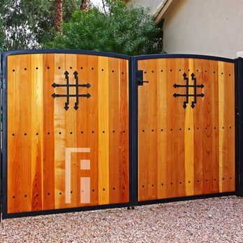 First Impression Ironworks - Iron & Wood Gate By First Impression Ironworks - Fences & Gates Near Me - Gilbert, Arizona First Impression Ironworks - Iron & Wood Gate By First Impression Ironworks - Fences & Gates Near Me - Gilbert, Arizona