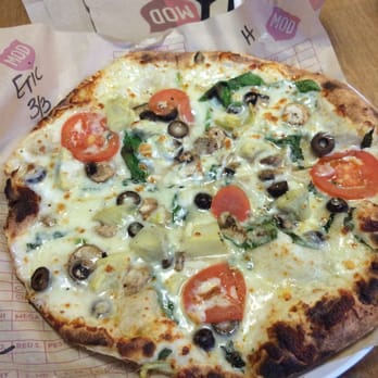MOD Pizza - My veggie pizza was so good - Pizza Near Me - Pasadena, Texas