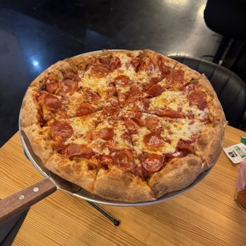 Aviator Pizza & Drafthouse - Classic Pepperoni pizza (large) - Pizza Near Me - Houston, Texas Aviator Pizza & Drafthouse - Classic Pepperoni pizza (large) - Pizza Near Me - Houston, Texas