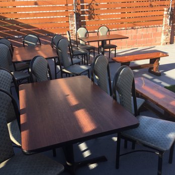 Brick Shack Pizza - Outside seating for Movie night - Pizza Near Me - Ontario, California Brick Shack Pizza - Outside seating for Movie night - Pizza Near Me - Ontario, California