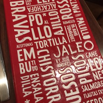 Jaleo - Menu cover - Spanish Near Me - Washington, DC, District of Columbia