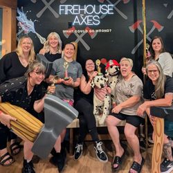 Firehouse Axes - Group night at Firehouse Axes!!