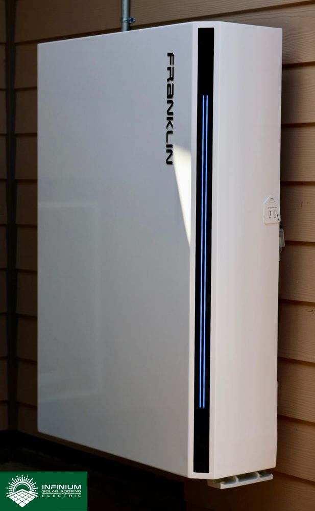 Slide of Infinium Solar Roofing and Electric