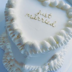 Katefections  - Vintage wedding cake, wedding cake