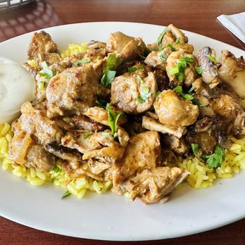 The Olive Tree Mediterranean Café - Spicy Chicken & Mushroom - Mediterranean Near Me - Hilliard, Ohio The Olive Tree Mediterranean Café - Spicy Chicken & Mushroom - Mediterranean Near Me - Hilliard, Ohio