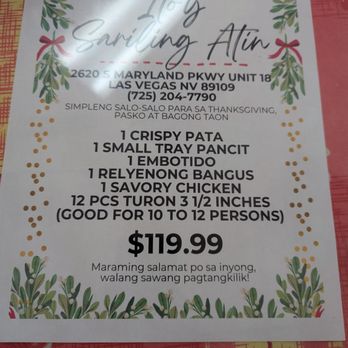 Itoy' Sariling Atin - What a deal - Filipino Near Me - Las Vegas, Nevada Itoy' Sariling Atin - What a deal - Filipino Near Me - Las Vegas, Nevada