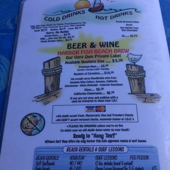 Harbor Fish Cafe - Menu - Seafood Near Me - Carlsbad, California