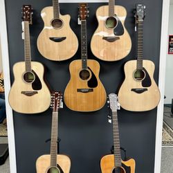 NH Guitars - We have plenty of great new (like these Yamahas) and used acoustics here!