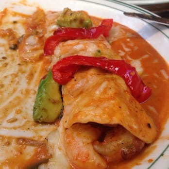 Martha's Old Mexico - Shrimp Enchilada - amazing & fresh!!!! - Mexican Near Me - Sebastopol, California