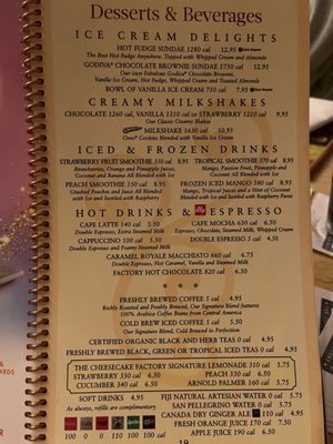 Menu photo 8 The Cheesecake Factory Cheektowaga, NY Menu photo 8 The Cheesecake Factory Cheektowaga, NY