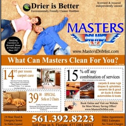 Masters DriMist Carpet & Upholstery Cleaner