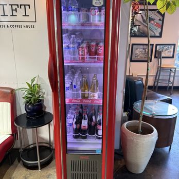 Shift Coffee House - Coke refrig with drinks - Coffee & Tea Near Me - Sacramento, California Shift Coffee House - Coke refrig with drinks - Coffee & Tea Near Me - Sacramento, California