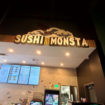 Sushi Monsta - Signage - Sushi Bars Near Me - Suitland, Maryland