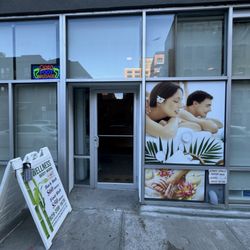 Wellness Bodywork Spa - Front door to Wellness Bodywork Spa located at 41-15 29th Street in Long Island City, New York.