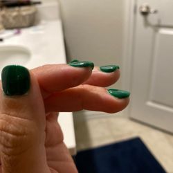 Jasmine Nails Pedi Spa - Not bubbly powder. It's perfect!