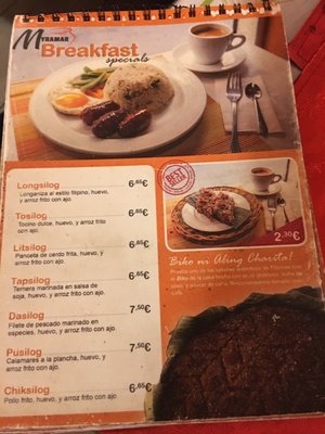 Menu photo 1 Myramar Barcelona, B