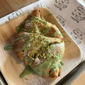 Buddies Bakery - Pistacho croissant - Coffee & Tea Near Me - Cooper City, Florida