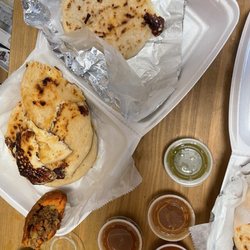 Kelly Pupuseria - Fajita Pupusas, Chicken pupusas