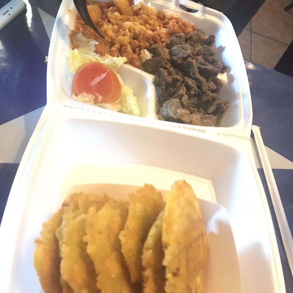 Adobo Puerto Rican Cafe - Kids Churrasco con Arroz, Habichuelas y Ensalada Plate - Puerto Rican Near Me - Irving, Texas Adobo Puerto Rican Cafe - Kids Churrasco con Arroz, Habichuelas y Ensalada Plate - Puerto Rican Near Me - Irving, Texas