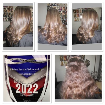 20 Years of Cutting-Edge Style Mastery - Step into the realm of Divine Escape's, where 20 years of cutting-edge expertise converge to redefine the art of hairstyling. As the preeminent Dominican salon, we specialize in precision cuts, stylish transformations, and elegant updos that transcend the ordinary. Our team of skilled stylists, with two decades of collective experience, brings a wealth of technical mastery and creative flair to every scissor stroke. Whether you're seeking a classic cut, a trendy style refresh, or an exquisite updo for a special occasion, our dedicated professionals are committed to delivering a personalized experience that exceeds your expectations. At Divine Escape's, we believe that your hairstyle is a reflection of your unique personality and style. Entrust your locks to our seasoned experts, and let us craft a look that captures your individuality with sophistication and flair. Experience the pinnacle of 20 years of cut and styling expertise at Divine Escape's, where innovation meets elegance for a truly transformative salon experience. 20 Years of Cutting-Edge Style Mastery - Step into the realm of Divine Escape's, where 20 years of cutting-edge expertise converge to redefine the art of hairstyling. As the preeminent Dominican salon, we specialize in precision cuts, stylish transformations, and elegant updos that transcend the ordinary. Our team of skilled stylists, with two decades of collective experience, brings a wealth of technical mastery and creative flair to every scissor stroke. Whether you're seeking a classic cut, a trendy style refresh, or an exquisite updo for a special occasion, our dedicated professionals are committed to delivering a personalized experience that exceeds your expectations. At Divine Escape's, we believe that your hairstyle is a reflection of your unique personality and style. Entrust your locks to our seasoned experts, and let us craft a look that captures your individuality with sophistication and flair. Experience the pinnacle of 20 years of cut and styling expertise at Divine Escape's, where innovation meets elegance for a truly transformative salon experience.